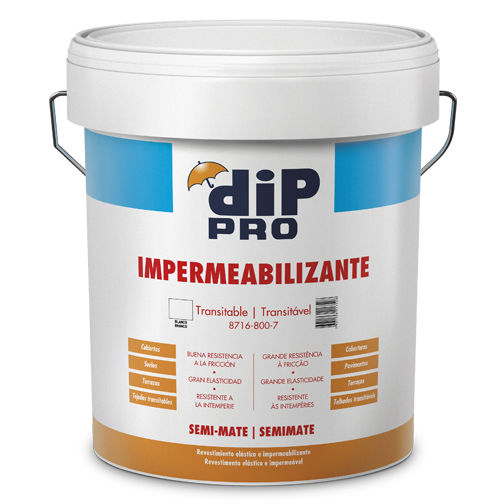 Impermeabilizante Dip Pro transitable